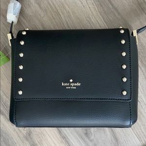 Kate spade black sanders place crossbody